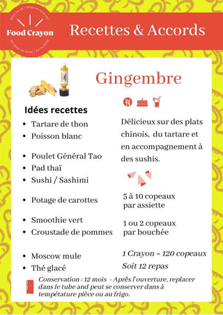 Food Crayon UNO |GINGER - Anara Lifestyle