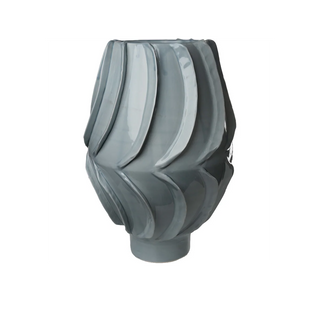Light Blue Footed Vase & Cachepot – Handmade Italian Milano Collection Ceramics