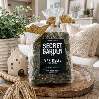 Natural XL Secret Garden Wax Melts – Fresh Citrus & Tropical Blend (4 Cubes)