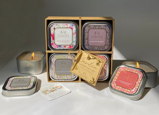 Garden 2-in-1 Soy Lotion Candle Gift Set