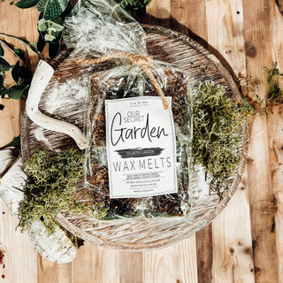 Natural XL Secret Garden Wax Melts – Fresh Citrus & Tropical Blend (4 Cubes)