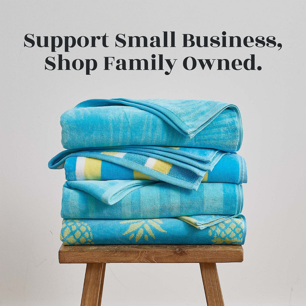 Elegant Cotton Velour Beach Towel Set – Maui Collection (2-Pack)