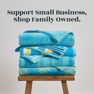 Elegant Cotton Velour Beach Towel Set – Maui Collection (2-Pack)