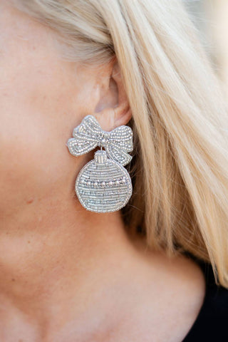 Ginny Beaded Statement Earrings