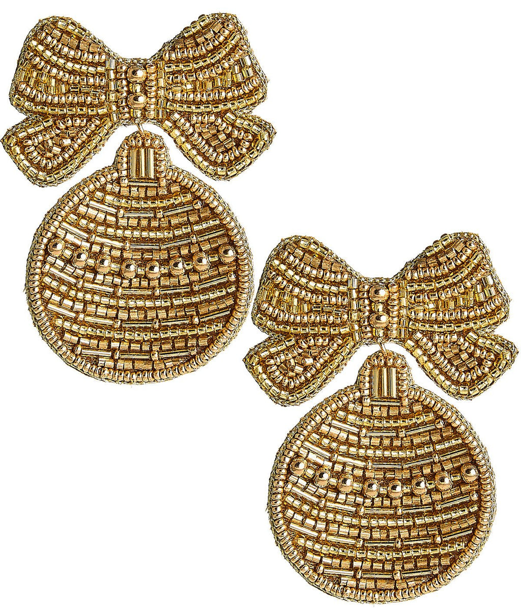 Ginny Beaded Statement Earrings