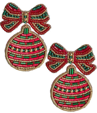Ginny Beaded Statement Earrings