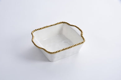 Golden Salerno Square Baking Dish - Anara Lifestyle