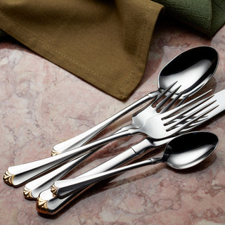 Oneida Golden Juilliard 20-Piece Flatware Set, 18/10 stainless steel (view 2)