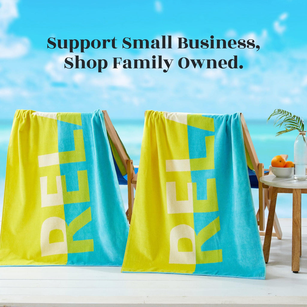 Elegant Vibrant Cotton Beach Towel Set – Boca Collection (2-Pack)