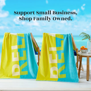 Elegant Vibrant Cotton Beach Towel Set – Boca Collection (2-Pack)