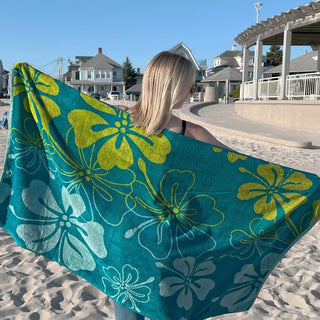 Elegant Vibrant Cotton Beach Towel Set – Boca Collection (2-Pack)