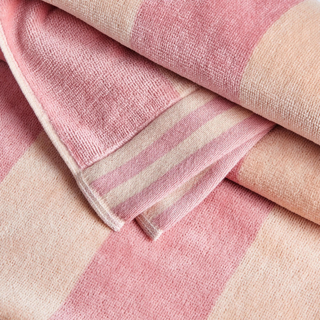 Elegant Oversized Striped Cabana Beach Towel – Edgartown Collection