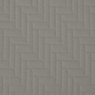 Elegant Herringbone Stitched Quilt Set – Louise Collection (3-Piece)
