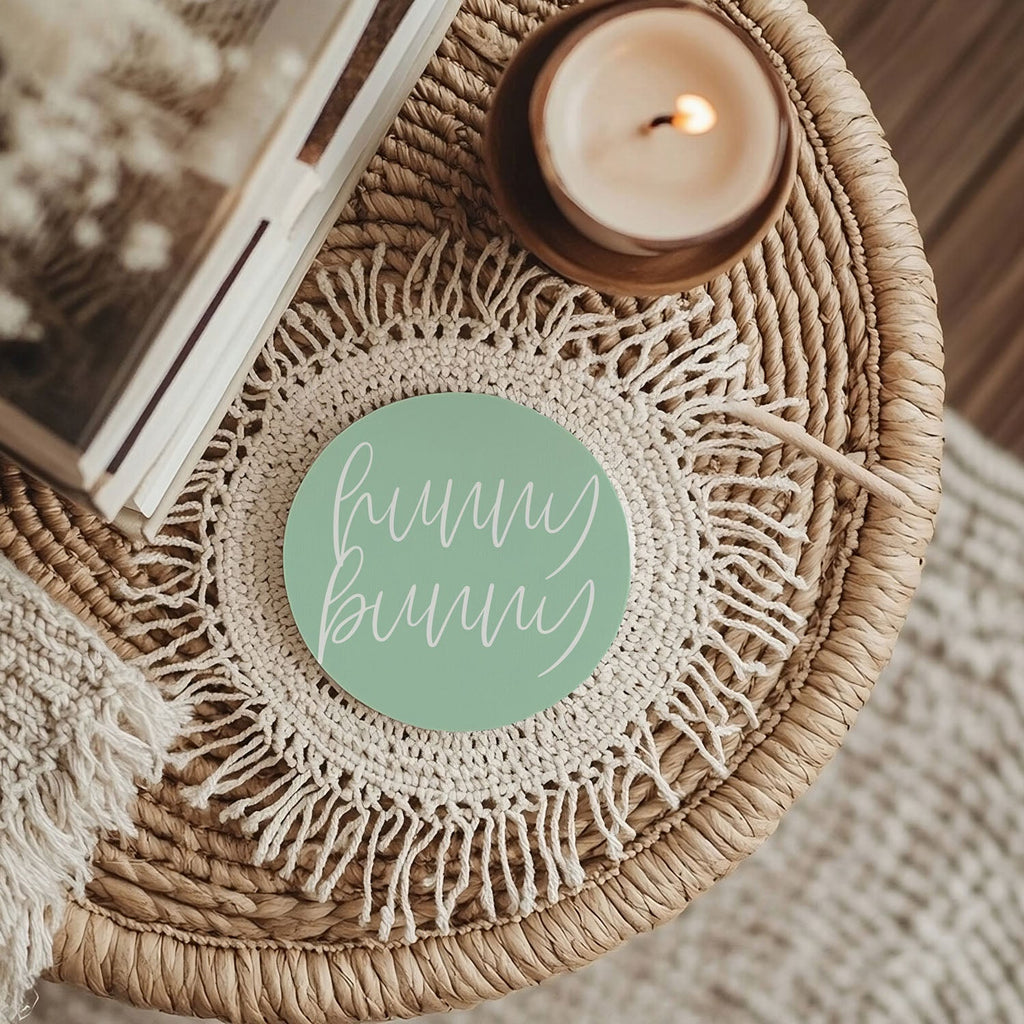 Easter & Spring Ceramic Coasters – Matte Finish Seasonal Collection (4