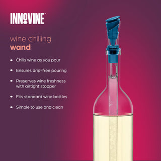 Wine Chiller Pourer Wand in Deep Teal