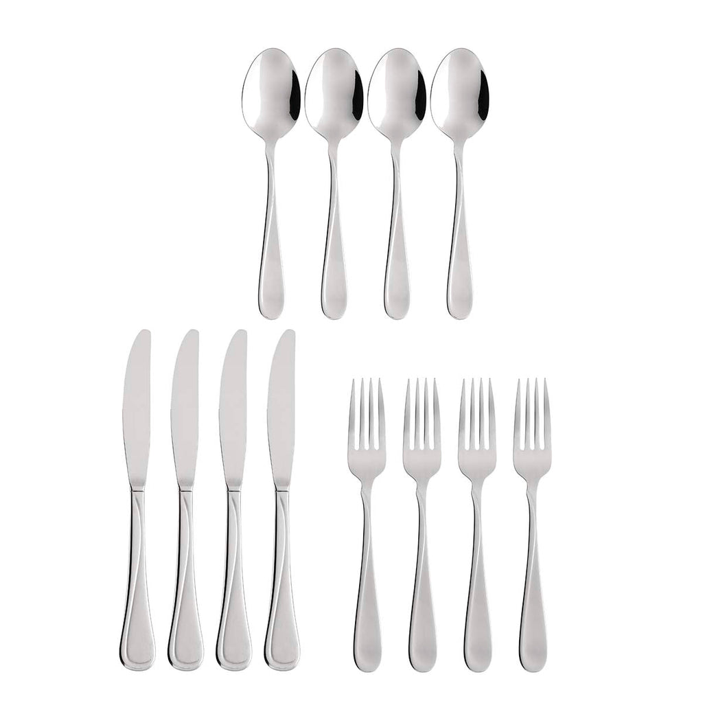 Oneida Flight 12-Piece Flatware Set, 18/0 stainless steel