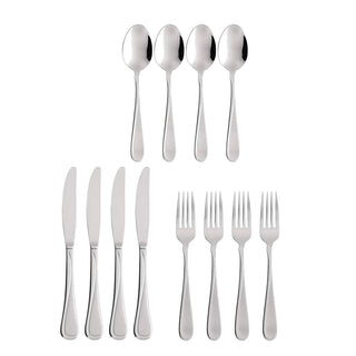 Oneida Flight 12-Piece Flatware Set, 18/0 stainless steel