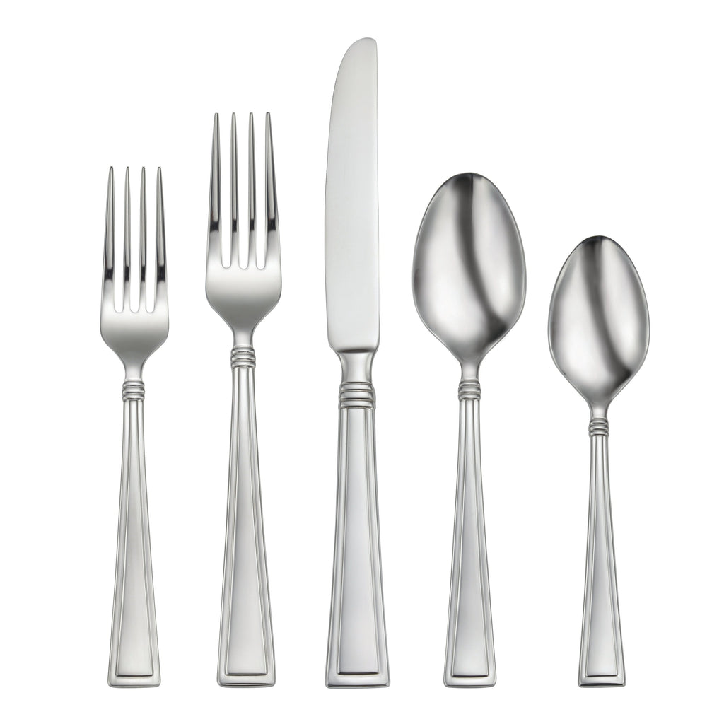 Oneida Butler 45-Piece Flatware Set, 18/0 stainless steel