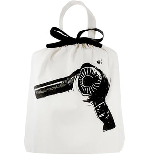 Hair Dryer Travel Bag – Cream