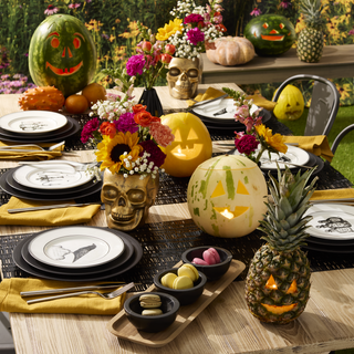 Lenox LX Collective Black 12-Piece Dinnerware Set, porcelain (view 8)