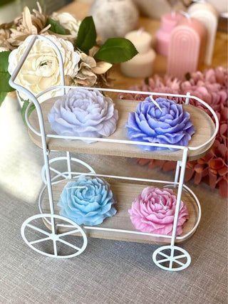 Peony Scented Candle — The Essence of Elegant Luxury