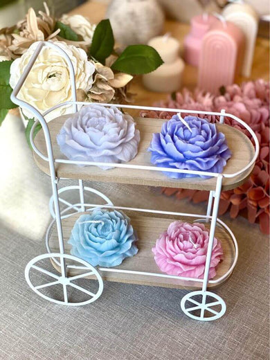 Peony Scented Candle — The Essence of Elegant Luxury