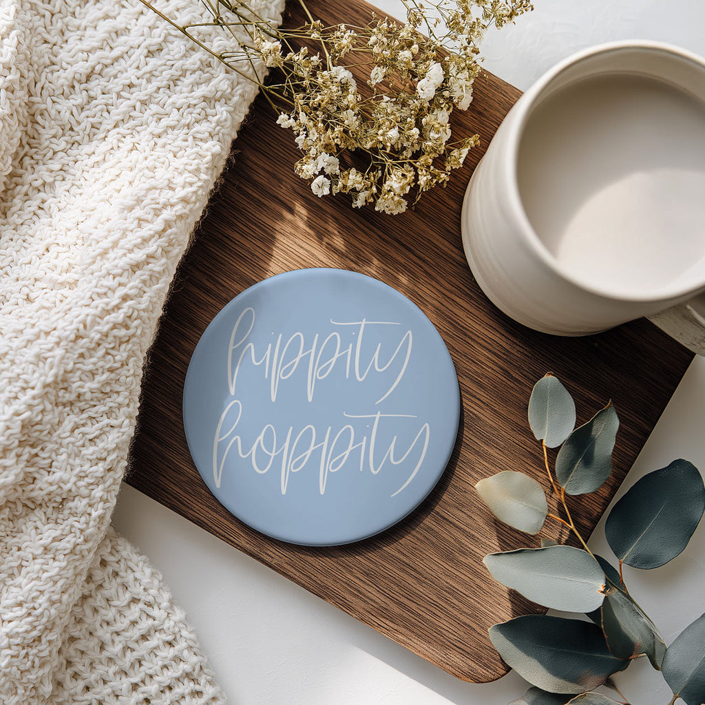 Easter & Spring Ceramic Coasters – Matte Finish Seasonal Collection (4