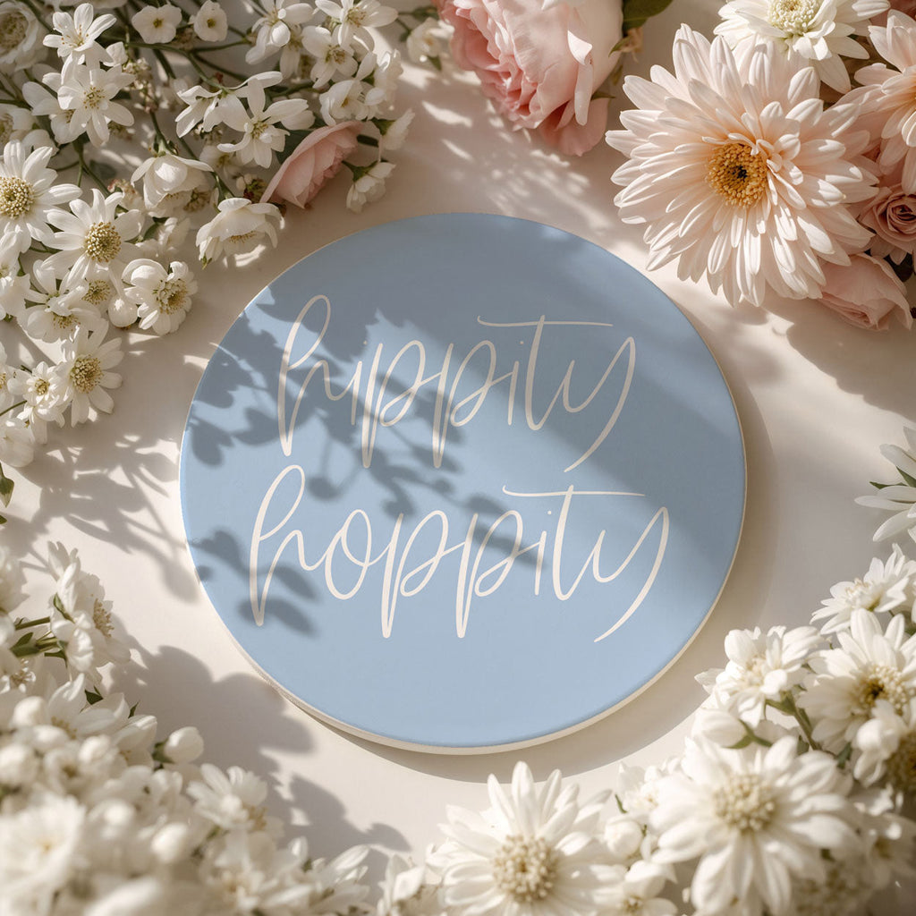 Easter & Spring Ceramic Coasters – Matte Finish Seasonal Collection (4