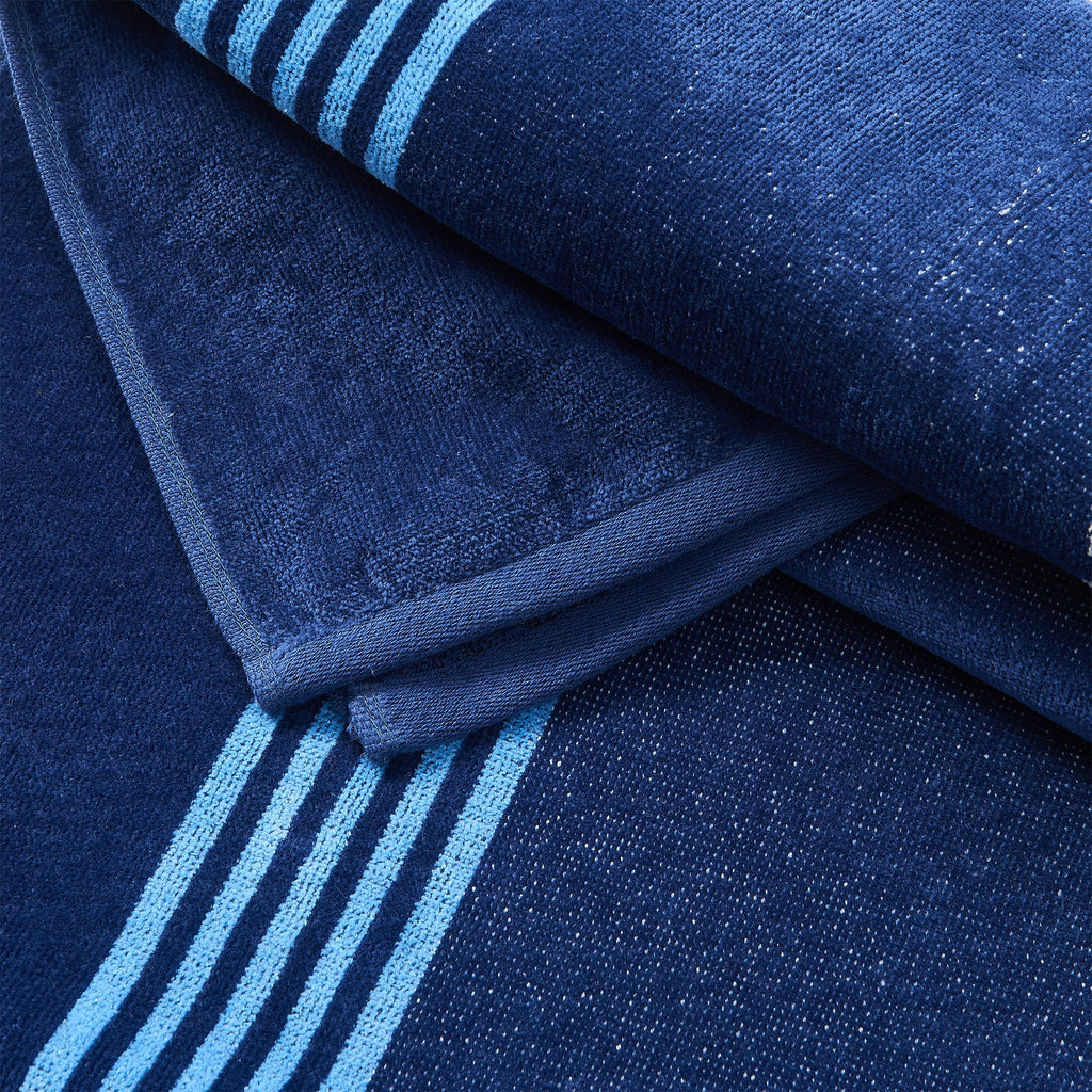 Elegant Cotton Velour Beach Towel Set – Maui Collection (2-Pack)