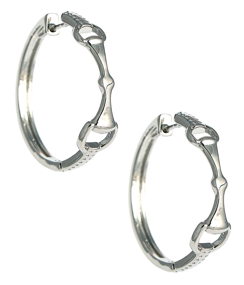 Horsebit Huggie Hoop