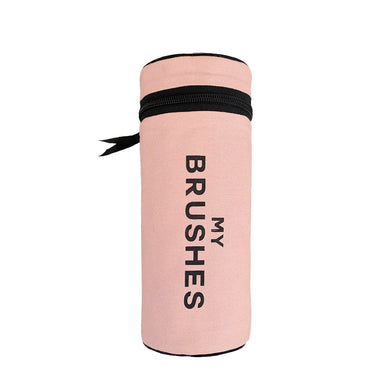 Brushes, Cylinder Case – Pink/Blush