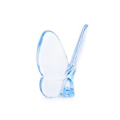 Le Mariposa Crystal Butterfly Figurine in Aqua