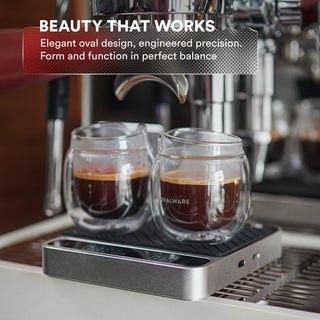 Double-Wall Espresso Pouring Glasses with Spout – Set of 2