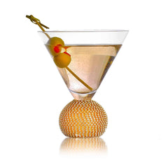 Crystal Bling Martini Glasses – Set of 2