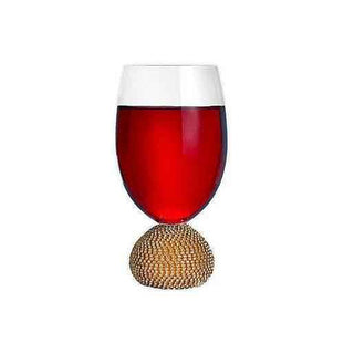 Crystal Bling Stemless Wine Glasses – Set of 2