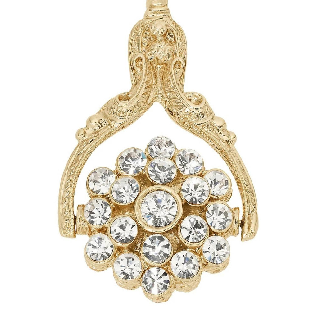Crystal Spinner Necklace