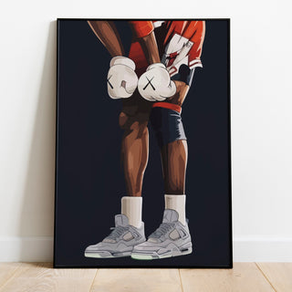 Kaws Jordan Pop Art