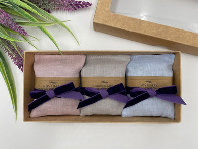 Lavender Linen Pillows