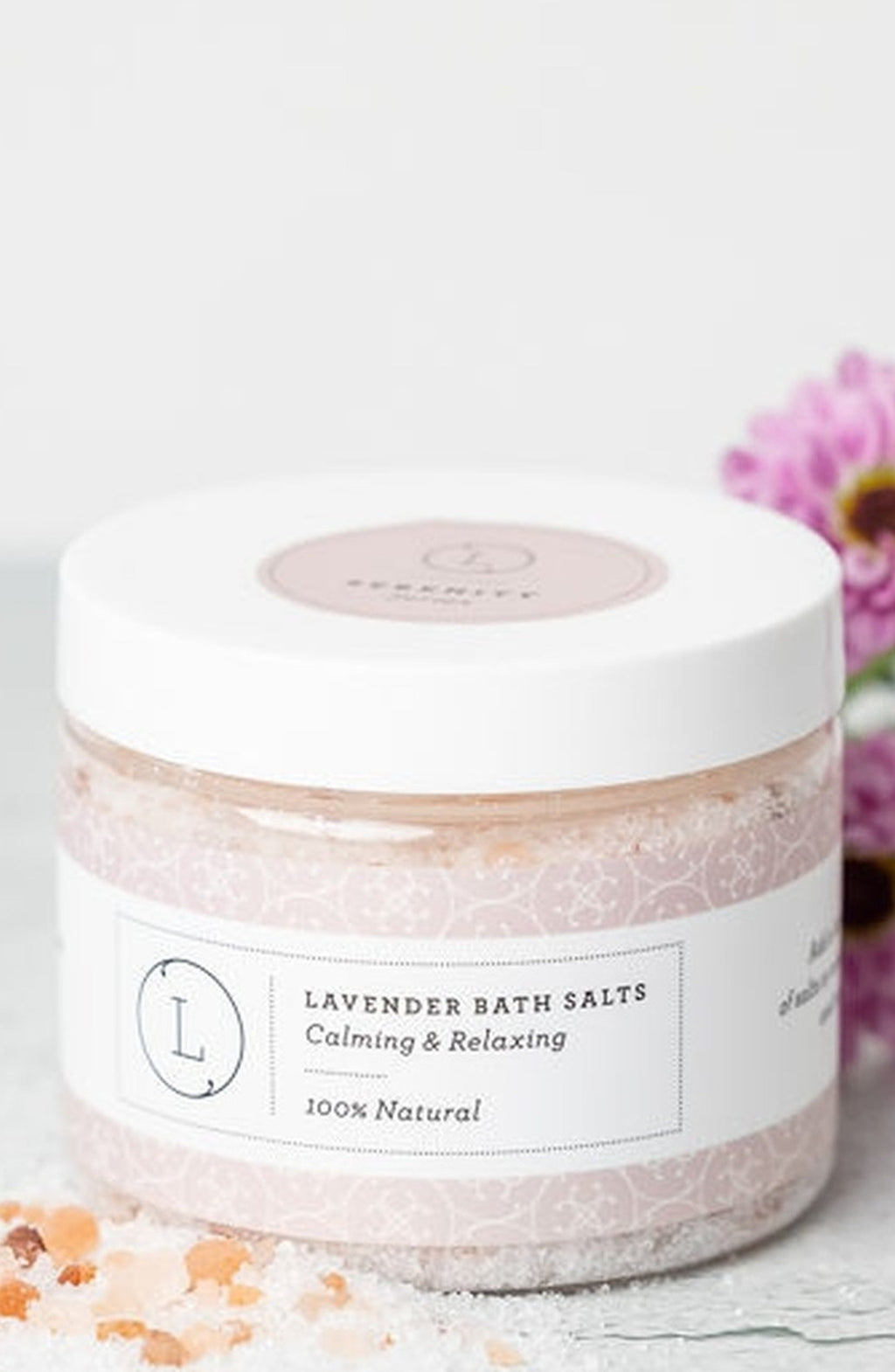 Lavender Bath Salt Soak – Natural Relaxing Bath Salts for Spa & Stress Relief
