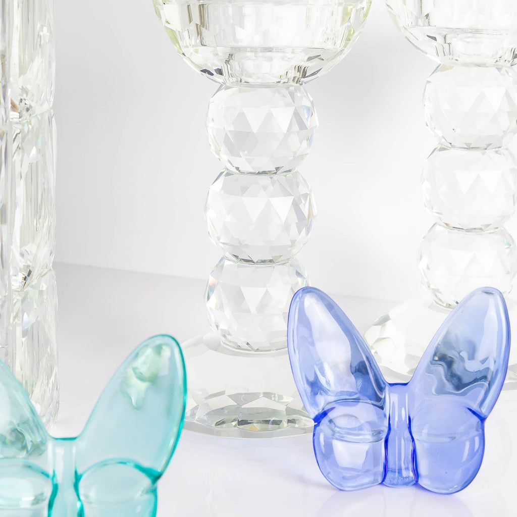 Le Mariposa Crystal Butterfly Figurine in Blue by Lainy Home - Anara Lifestyle