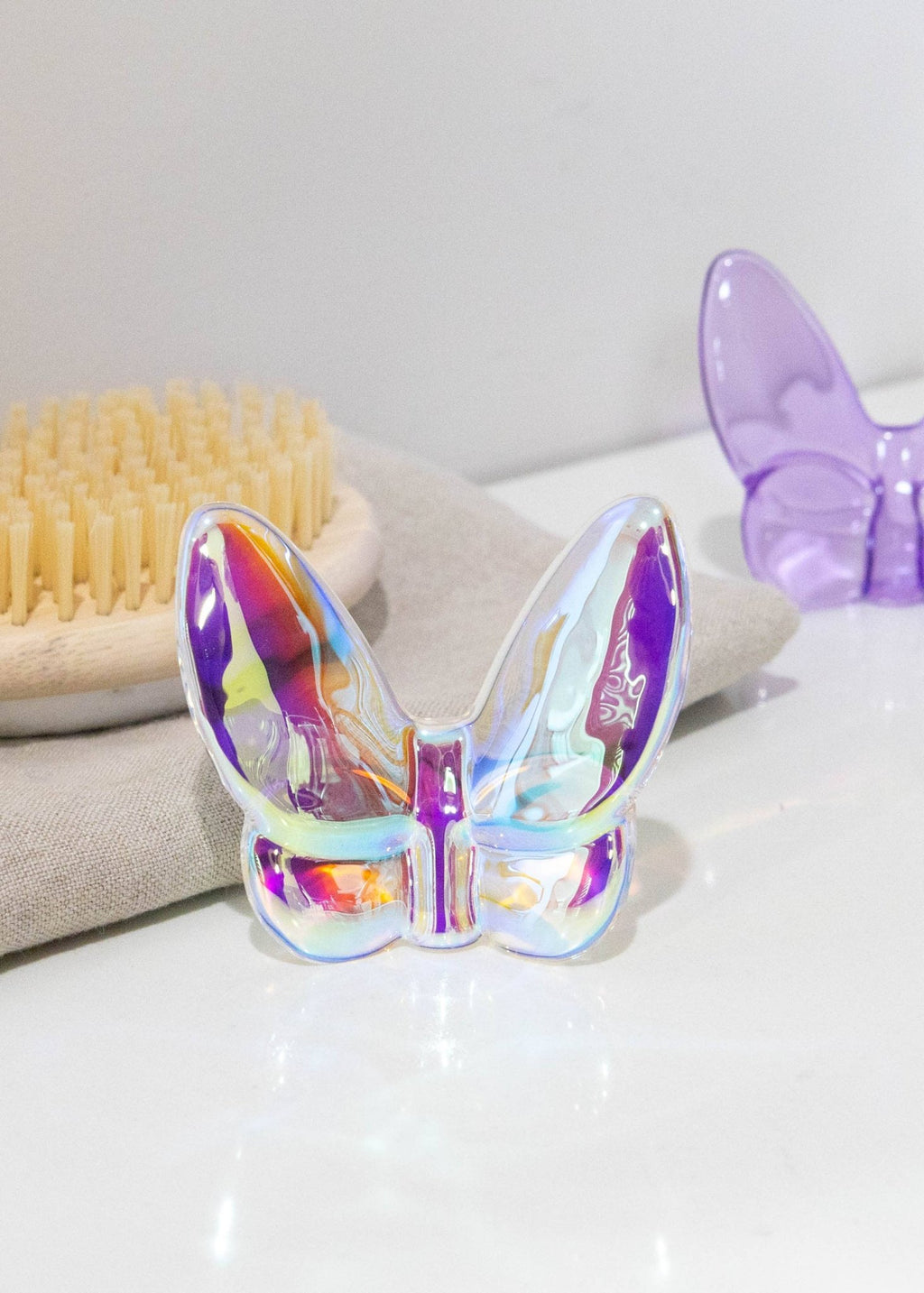 Le Mariposa Exclusive Crystal Butterfly Home Decor in Iridescent - Anara Lifestyle