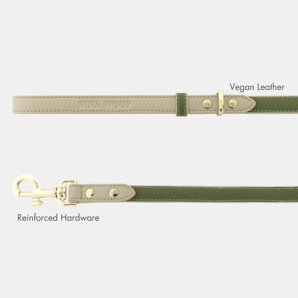 Copenhagen Vegan Leather Dog Leash 4ft | Soft & Stylish Nordic Design