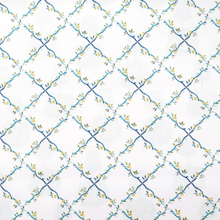 Reversible Lemon Topiary with Trellis Gift Wrap | Elegant Double-Sided Wrap