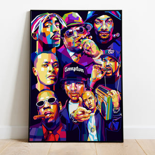 Legends HipHop Pop Art