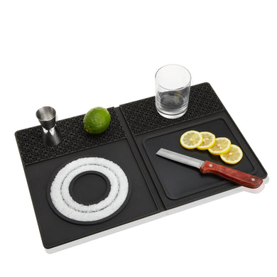 3-in-1 Bar Mat with Rimmer