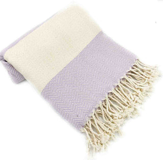 Herringbone Turkish Towel | Oversized Sand-Resistant Cotton Towel