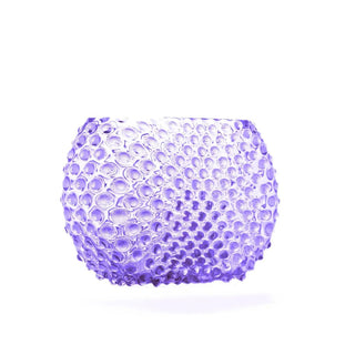 Hobnail Glass Vase in Lilac Bloom – Optic