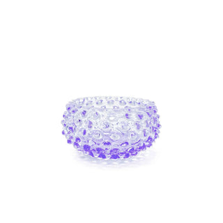 Hobnail Glass Bowl in Lilac Bloom – Small