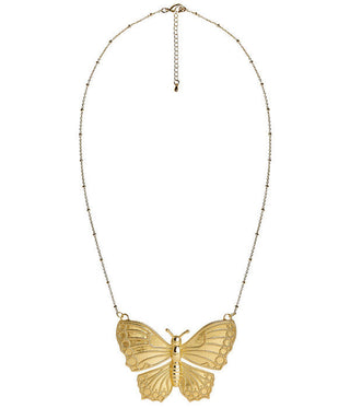Haines Butterfly Pendant Necklace