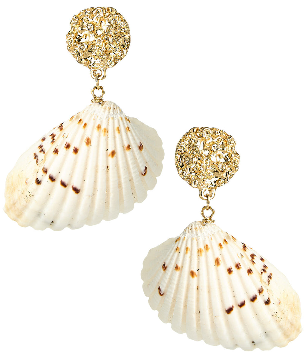Rio Shell Drop Earrings